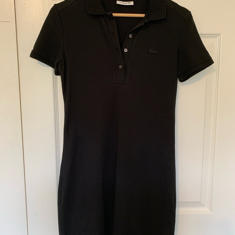 Lacoste Women's Classic Black Dress